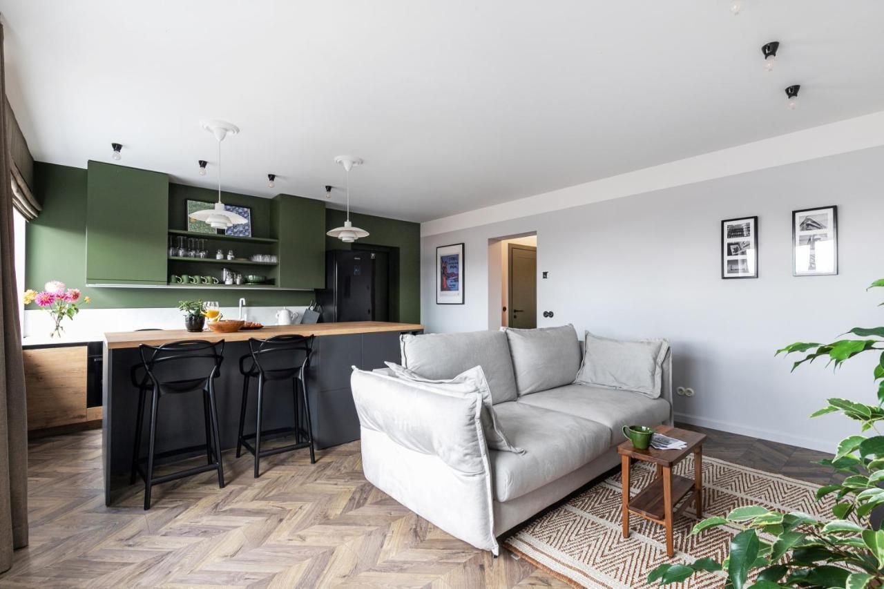 Old-New Apartment In Central Kaunas Eksteriør billede